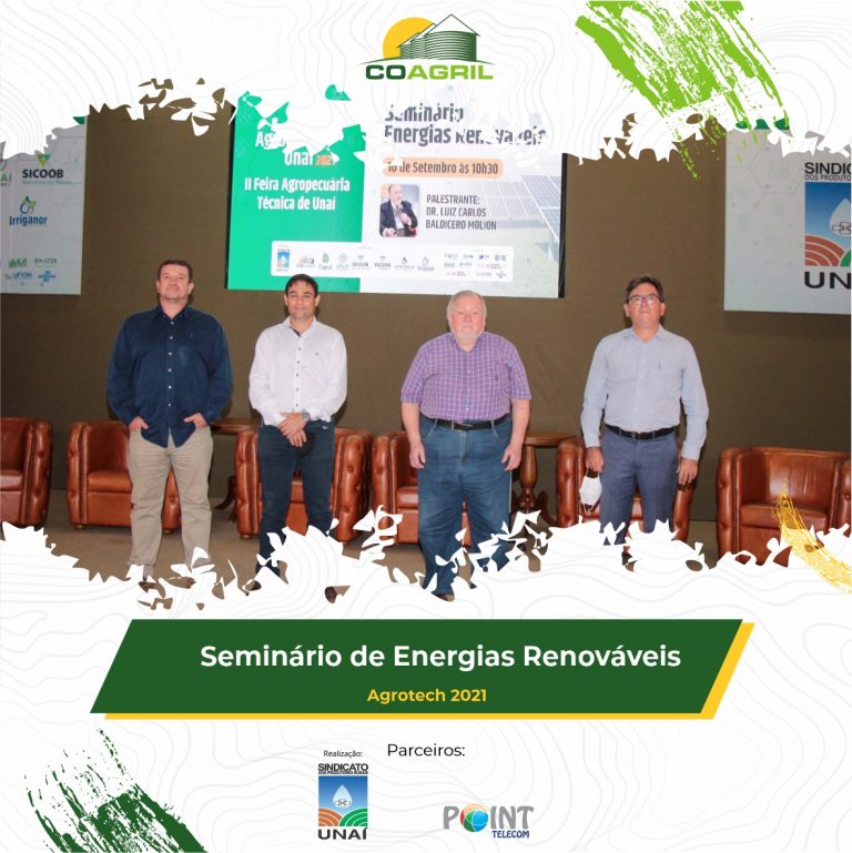 Leia mais sobre o artigo Seminário de Energias Renováveis – AgroTech 2021