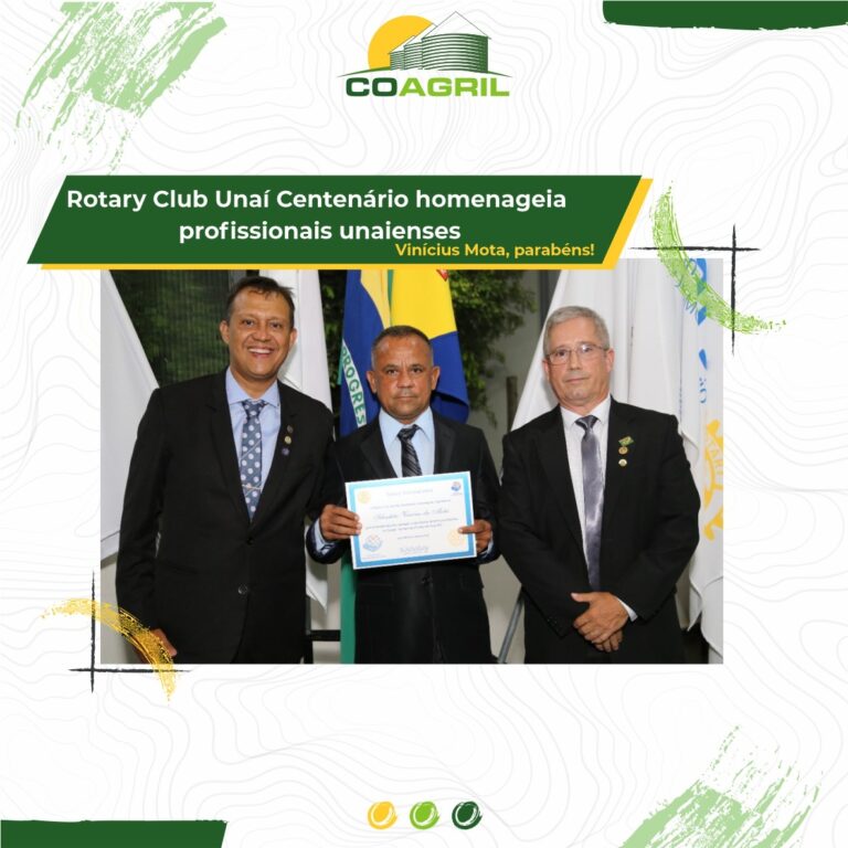 Leia mais sobre o artigo Rotary Club Unaí Centenário homenageia profissionais unaienses