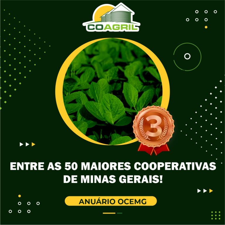 Leia mais sobre o artigo Estamos entre as 50 maiores cooperativas de Minas Gerais